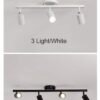 Trilho alumínio com spots de led flexível