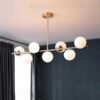 Lustre jabuticaba bolas vidro