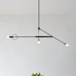 Miresa Lustre minimalista linha geométrica