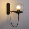 Loft-conduziu-a-luz-da-parede-interior-decora-o-quarto-l-mpadas-de-parede-e27-110-1 Arandela industrial bola de vidro