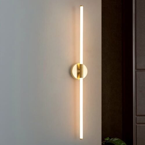 Lumin-ria-de-parede-dourada-e-moderna-ilumina-o-criativa-de-acr-lico-em-tubo-para luminária de parede moderna tubo acrílico