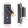 Lumin-ria-de-parede-led-carregadora-usb-arandela-moderna-para-escada-sala-de-estar-sala-de-2 Arandela led carregadora USB dc5v