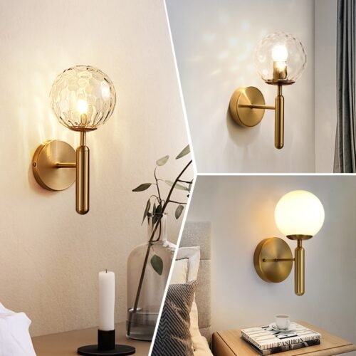 Lumin-ria-de-parede-moderna-para-sala-de-estar-quarto-sconce-criativo-plano-de-fundo-de Arandela barcelona III bola vidro