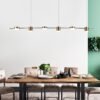 Lustre retangular com spot