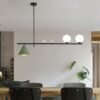 Lumin-ria-pendente-com-globo-de-vidro-luz-de-led-moderna-de-metal-criativa-com-pingente-2 Lustre tubular globo vidro