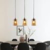 Lumin-ria-pendente-led-n-rdica-suspens-o-de-luzes-e27-estilo-n-rdico-vidro-cinza-2 Pendente vidro duplo translúcido