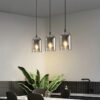 Lumin-ria-pendente-led-n-rdica-suspens-o-de-luzes-e27-estilo-n-rdico-vidro-cinza-3 Pendente vidro duplo translúcido