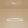 Lustre led argola alumínio marca miresa Lustre led argola alumínio