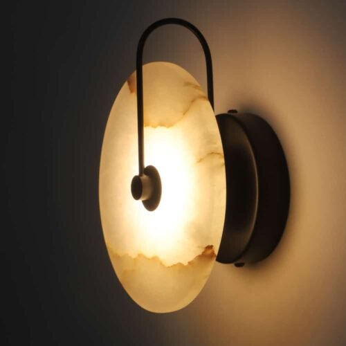 M-rmore-moderno-conduziu-a-l-mpada-de-parede-quarto-decora-o-da-sua-casa-decora Arandela minimalista luz indireta