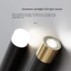 Lustre barra minimalista argola