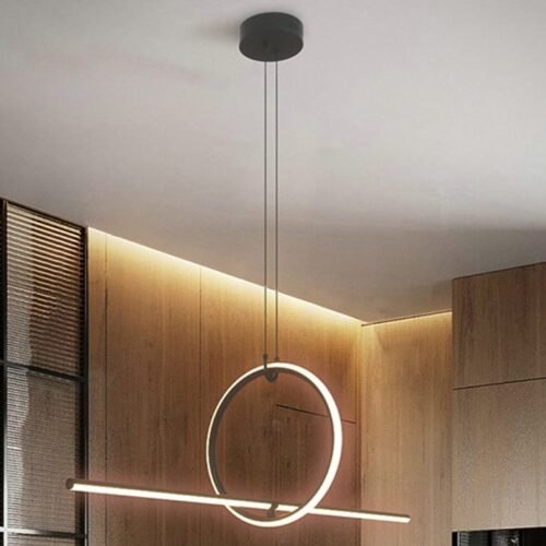 Lustre tubo longo argola miresa Lustre tubo longo argola miresa