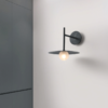 Arandela disco minimalista e bola