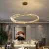Lustre argola cristal k9