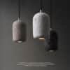 Pendente pedra cimento loft miresa