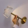 S78e8c04d730948eda0a5dea9e31ebb784 Abajur metal cor ouro e luz de toque