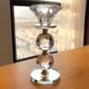Velas-de-vidro-de-cristal-suporte-de-velas-feng-shui-tigela-candelabros-pe-as-centrais-de Castiçal/suporte cristal velas