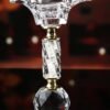 Velas-de-vidro-de-cristal-suporte-de-velas-feng-shui-tigela-candelabros-pe-as-centrais-de-7 Castiçal de cristal asfuor velas
