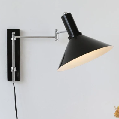 luminaria_articulada_cúpula_moderna_preta_marca_miresa