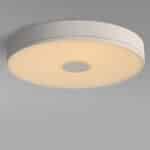 Plafon redondo branco ultrafino Miresa