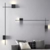 Arandela minimalista futurista de led — arandela minimalista futurista led da Miresa, loja-de-luminárias-São-Paulo.