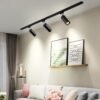 Dbf-ilumina-o-led-com-trilho-gu10-holofote-led-de-110v-e-220v-lumin-rias-1 Trilho com spots direcionáveis led