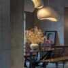 Estilo-japon-s-de-cimento-lustre-sala-estar-modelo-l-mpada-moderno-e-minimalista-barra-homestay-1 Pendente japonês padrão cimento