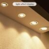Spot redondo de led dimerizável