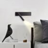 Lumin-ria-de-parede-led-de-6w-com-ilumina-o-para-leitura-para-quarto-hotel-cabeceira-2 Arandela Moderna Para leitura Luz Led 3w/6w