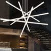 Lustre-longo-preto-de-led-para-decora-o-lustre-longo-de-teto-para-restaurante-moda-do Lustre barra longa alumínio Miresa