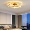 M-bius-faixa-de-luz-teto-an-is-cristal-l-mpada-do-teto-3-temperaturas-cor-2 Plafon dourado anéis cristal