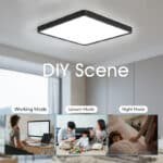 Plafon ultrafino 2.4cm quadrado miresa