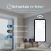 Marpou-tuya-inteligente-led-l-mpada-do-teto-app-controle-de-voz-com-wifi-alexa-google-2 Plafon ultrafino 2.4cm quadrado