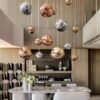 Nordic-pvc-luzes-pingente-lava-l-mpada-sala-de-estar-decora-o-sal-o-ilumina-o-1 Pendente pedra PVC espelhado