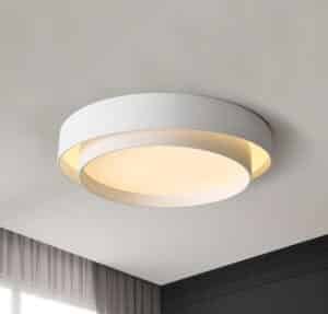 Plafon redondo alumínio clean miresa