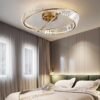 Sa6738d7132374590bb5d5ddb65ab89e8N Plafon dourado anéis cristal