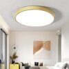 Ultra-fino-5cm-ouro-conduziu-a-luz-de-teto-moderna-montagem-em-superf-cie-redonda-painel-3 Plafon redondo Ultrafino 5cm