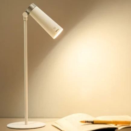 luminaria_de_mesa_moderno_minimalista_branca_e_luz_led_marca_miresa O que é: Luminária de mesa