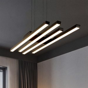 Lustre minimalista barra led miresa