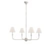Customizable-6-Lights-American-Minimalist-Chandelier-Danish-Creative-Personality-Art-Study-Bedroom-Dining-Room-Hanging-Lamp-1 Lustre americano ferro forjado