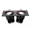 Ha85276eda7f64b93b687308678a0f3e2P Spot led embutir foco ajustável