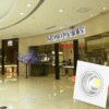 Spot de led quadrada embutida