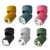 Holofote-led-de-teto-para-reas-internas-110v-220v-cob-l-mpada-direcional-para-gabinete-galeria Spot sobrepor colorido de led