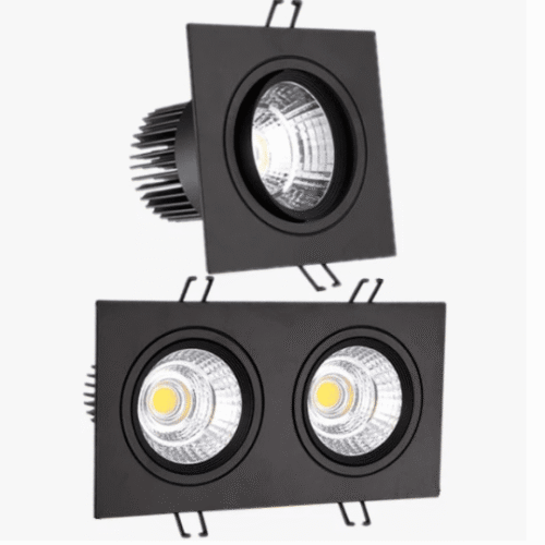 Spot led embutir foco ajustável