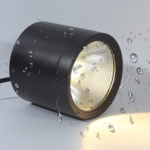 Ip65-prova-dwaterproof-gua-led-downlights-de-teto-superf-cie-montado-banheiro-ao-ar-livre-7w Spot redondo IP65 à prova d'água
