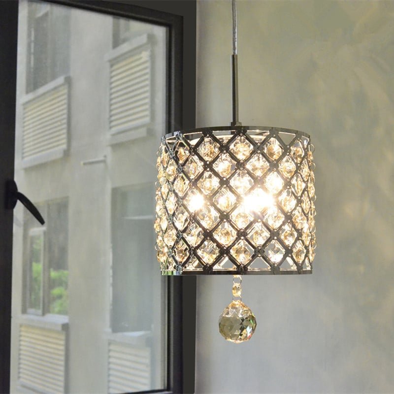 Pendente cristal k9 transparente miresa