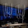 LED-Dimmable-Postmodern-Golden-Chrome-Designer-Lustre-Lamparas-De-Techo-Ceiling-Lights-Ceiling-Light-Ceiling-Lamp-1 Lustre minimalista gel silica