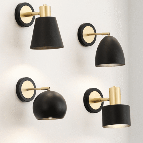 LED-Wall-Lamp-for-Bedroom-Bedside-Lamp-Modern-Lighting-Mirror-Front-Lamp-Living-Dining-Room-Kitchen Arandela moderna dourado e preta