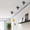 Lumin-ria-de-teto-led-dobr-vel-l-mpada-de-teto-com-rota-o-de-360 Spot sobrepor quadrado rotação 360°
