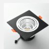 Spot de led quadrada embutida