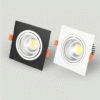 Spot de led quadrada embutida
